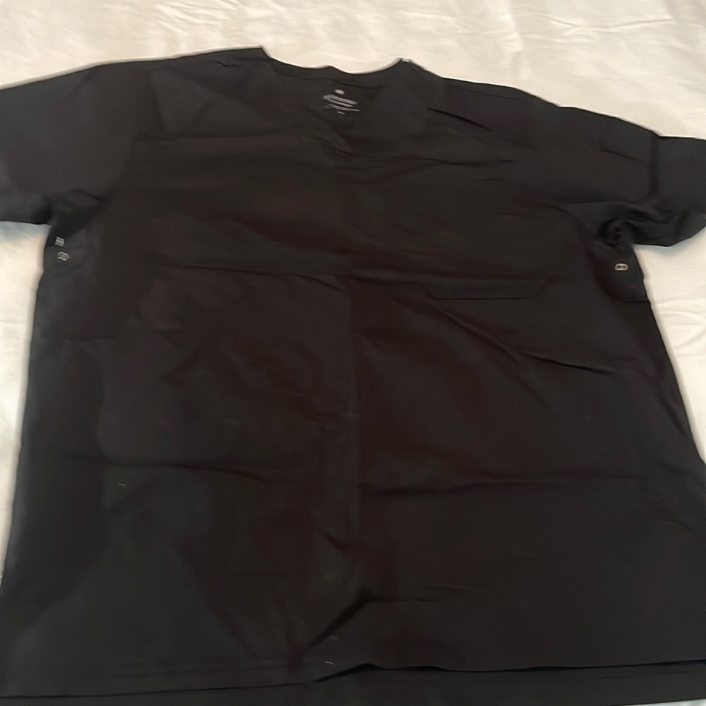 Men’s Black Scrub Top